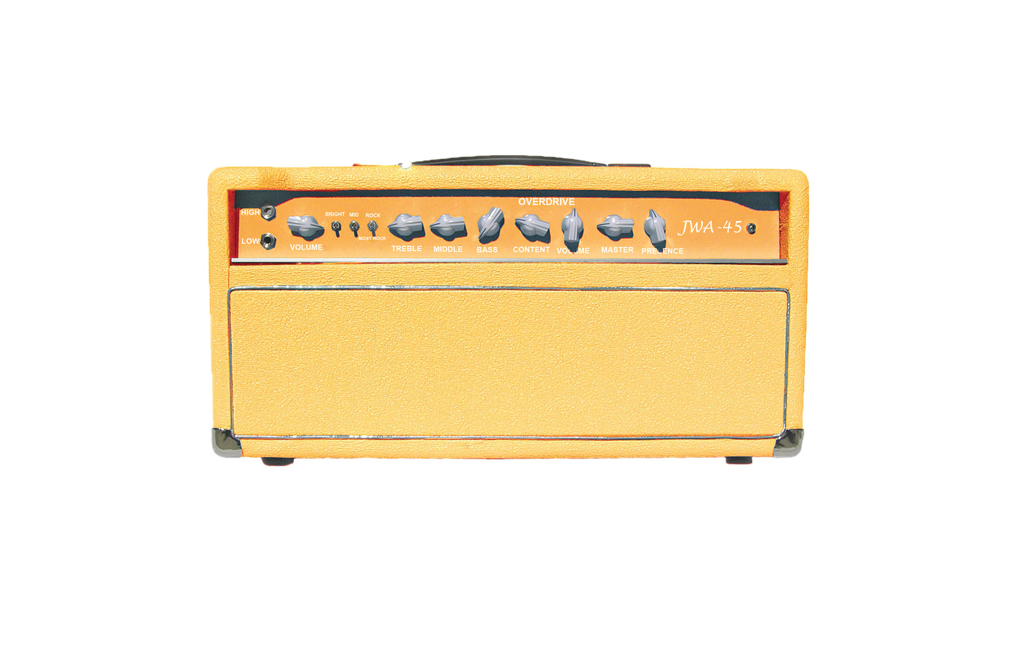 2026 Signature Sound Deluxe JWA-45. In in Sherbet Orange Amplifier Head