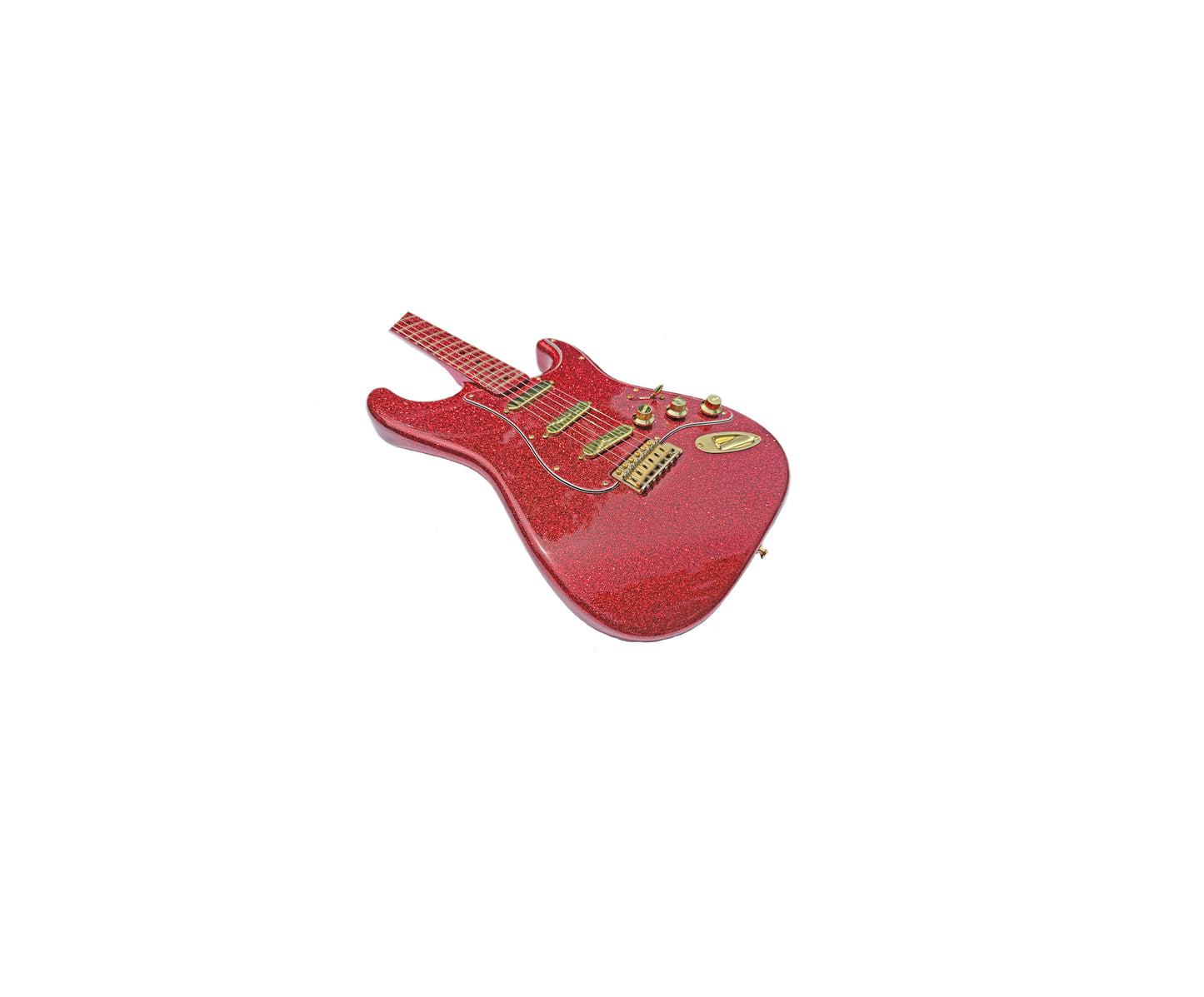 2026 Signature Sound Deluxe S-Style Guitar Red Sparkle