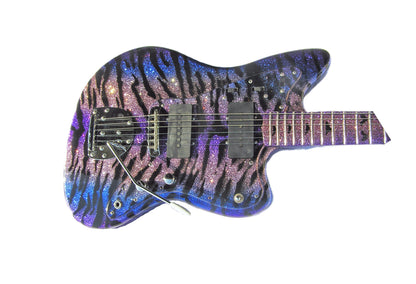 2026 Signature Sound Deluxe J-Master Electric Guitar – Pink Tiger Sparkle Offset