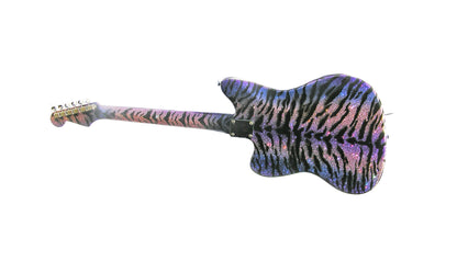 2026 Signature Sound Deluxe J-Master Electric Guitar – Pink Tiger Sparkle Offset