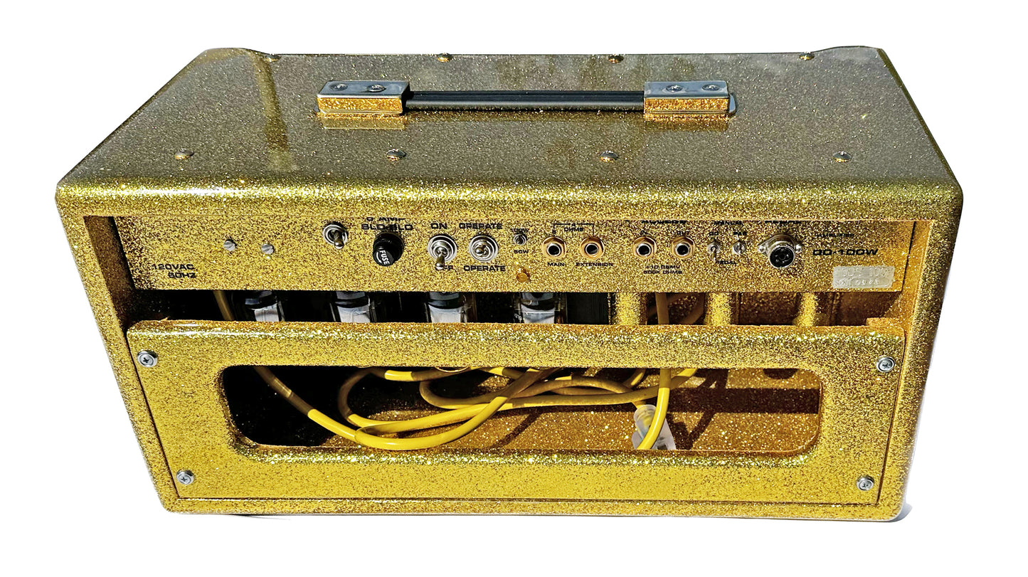 2026 Signature Sound Deluxe 2026 NAMM Gold Sparkle Amplifier Head