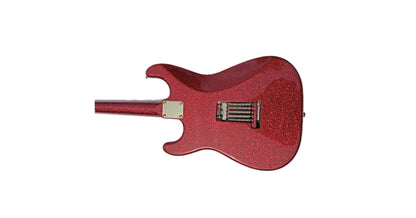 2026 Signature Sound Deluxe S-Style Guitar Red Sparkle