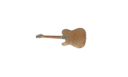 2026 Signature Sound T-caster Thinline Rose Gold Sparkle Guitar