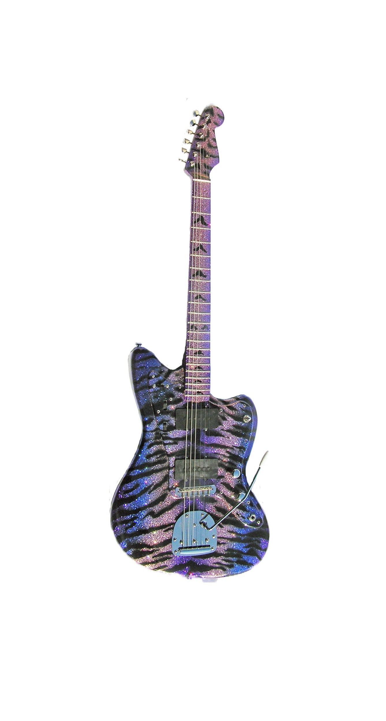 2026 Signature Sound Deluxe J-Master Electric Guitar – Pink Tiger Sparkle Offset