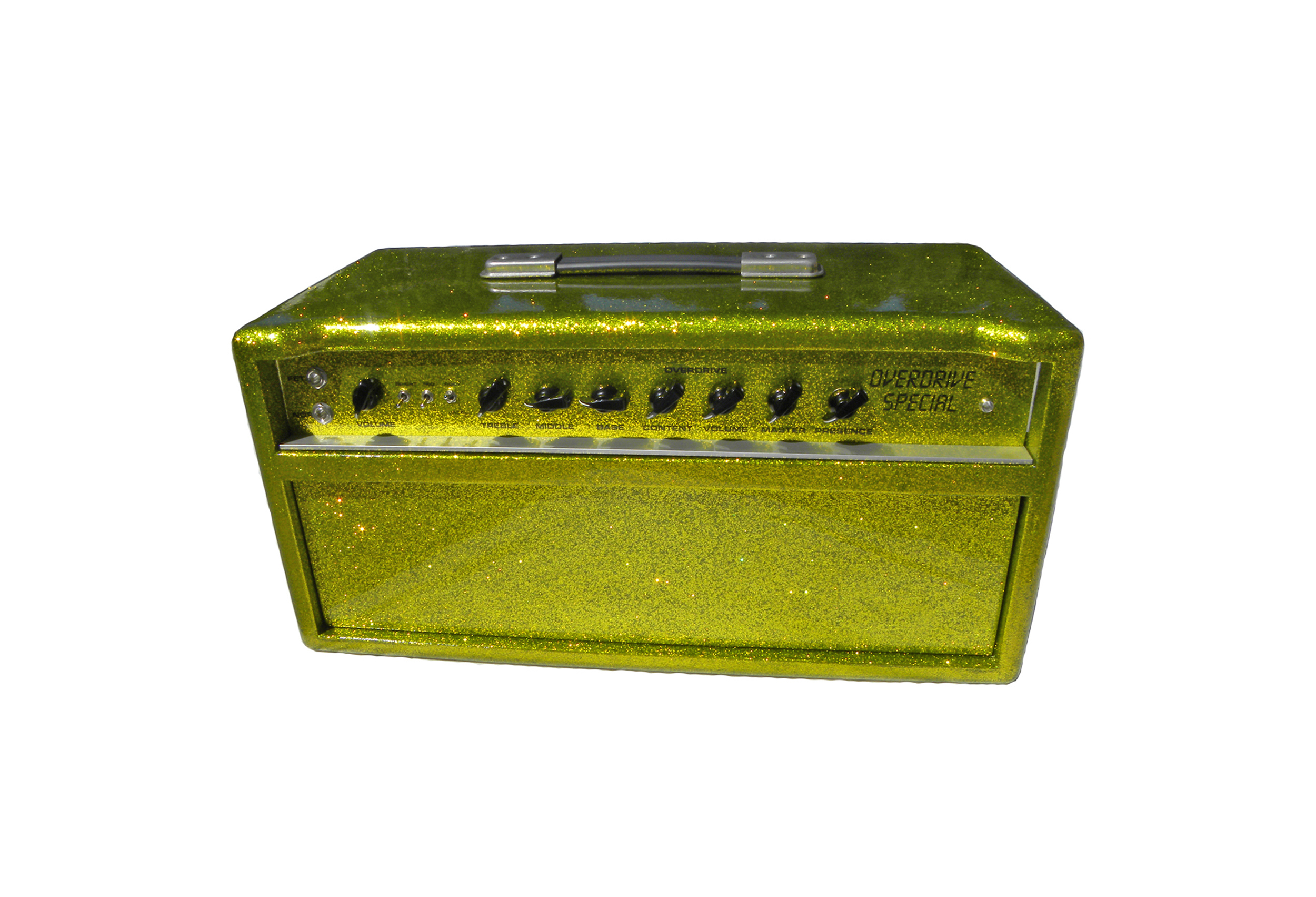 Chartreuse Sparkle Hyperdrive Special 100 Watt Head - Signature 